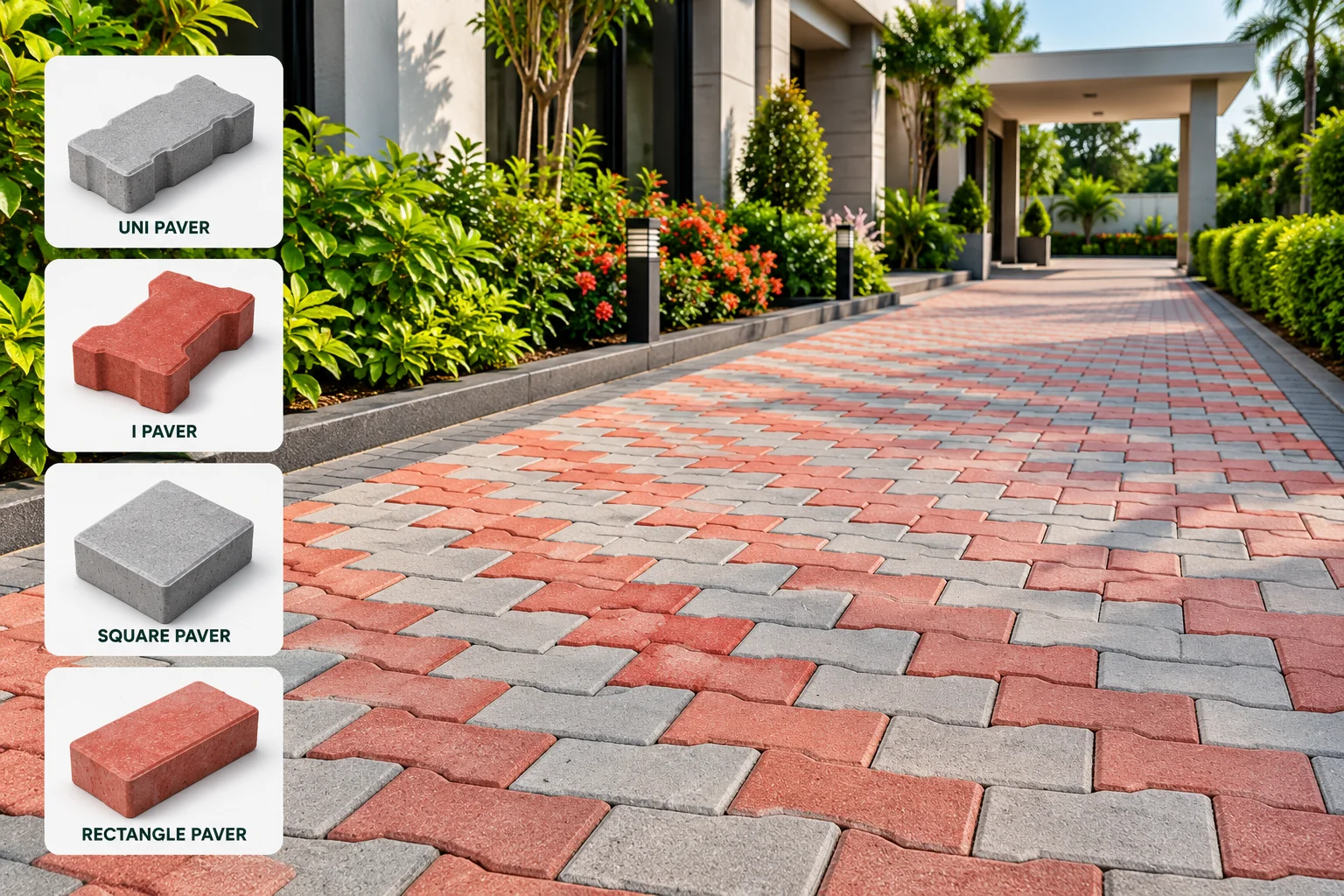 Concrete paving blocks by TTK Precast